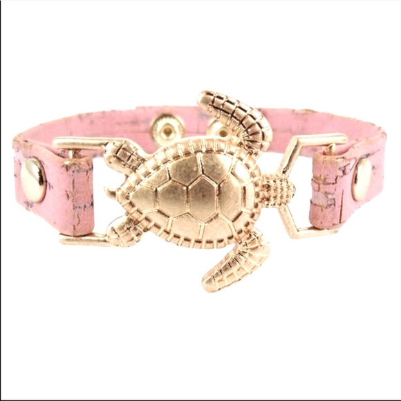 Viola Jewelry - Cork Bracelet 925 Earrings Gold Tone and Wallet